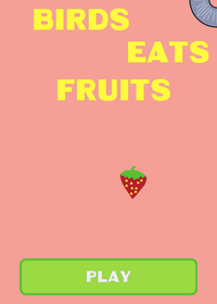 Bird eats FRUITS