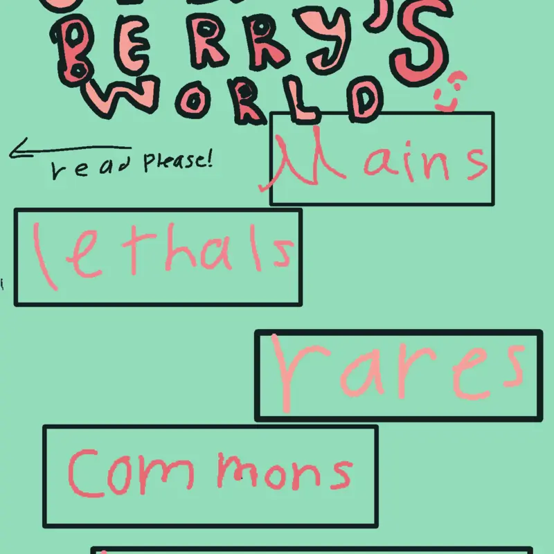 Dandy’s world by @Strawberrythecat
