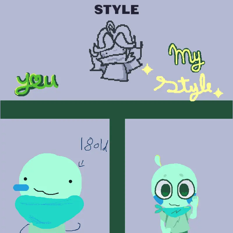 One oc done 10 oc's left by @-Ludmi_The_Pear-