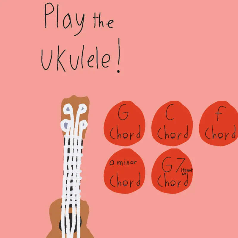 play a ukulele by @paperbarbershop3