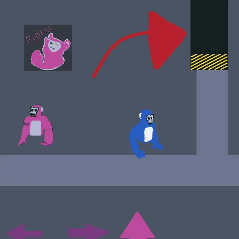 Lethal ape 2d by @pirku