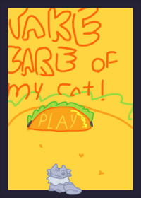 Take care of my cat: taco!