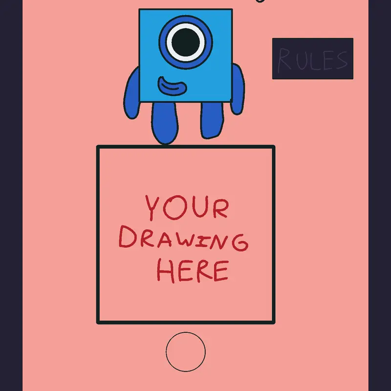 Please Draw Oneblueboy by @FranciscoNovo