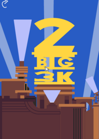 2 Big 3K logo destroyed