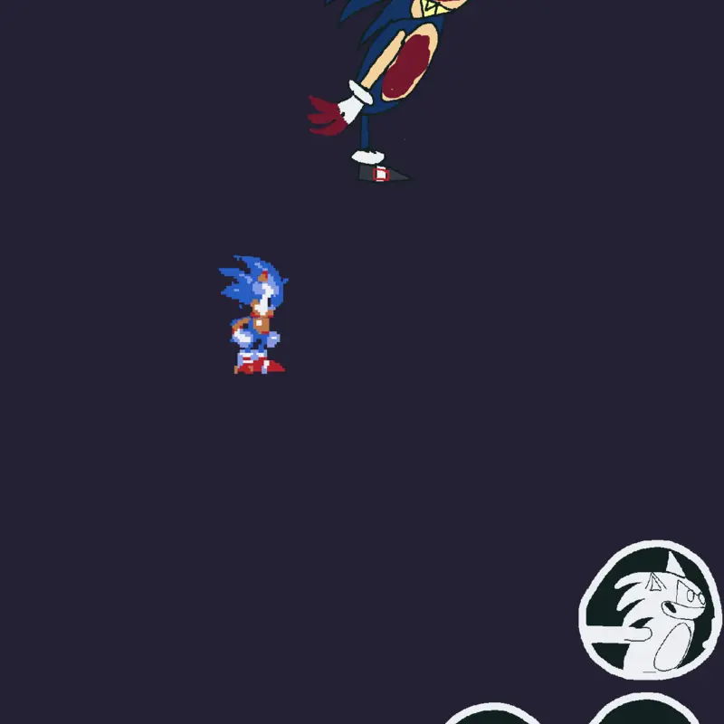 Sonic exe by @Heitorpeixoto