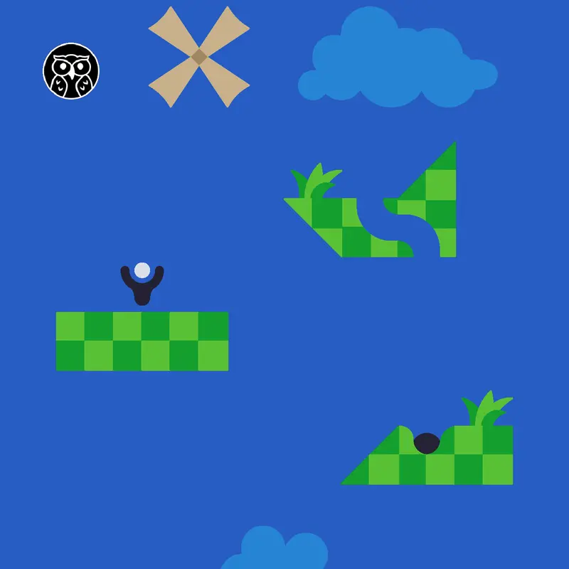 play golf by @watermelon_pig