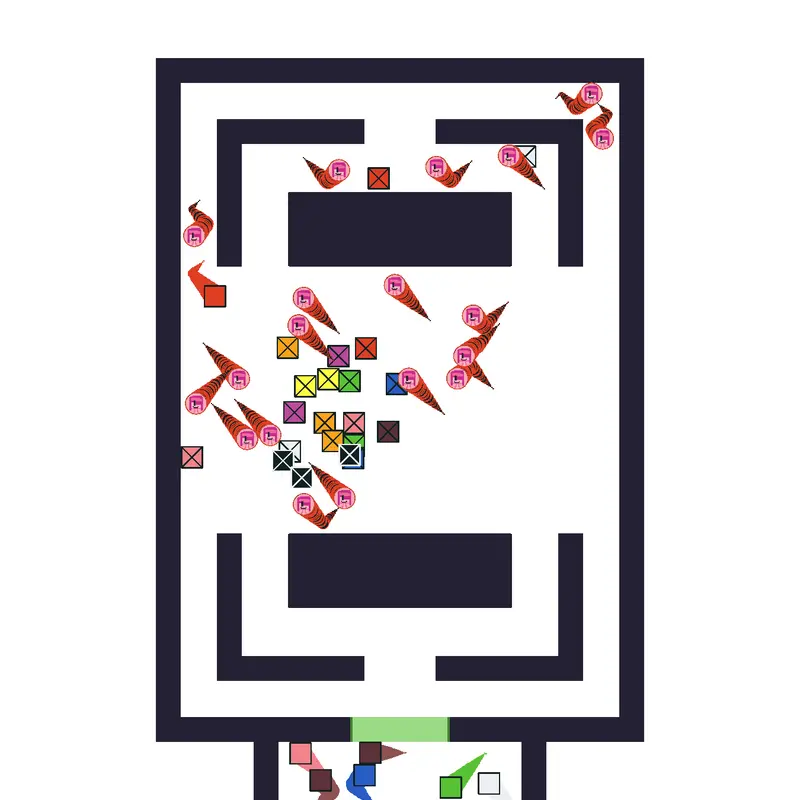 Escape the Zombie Square Race Small Map by @ScarletProductions