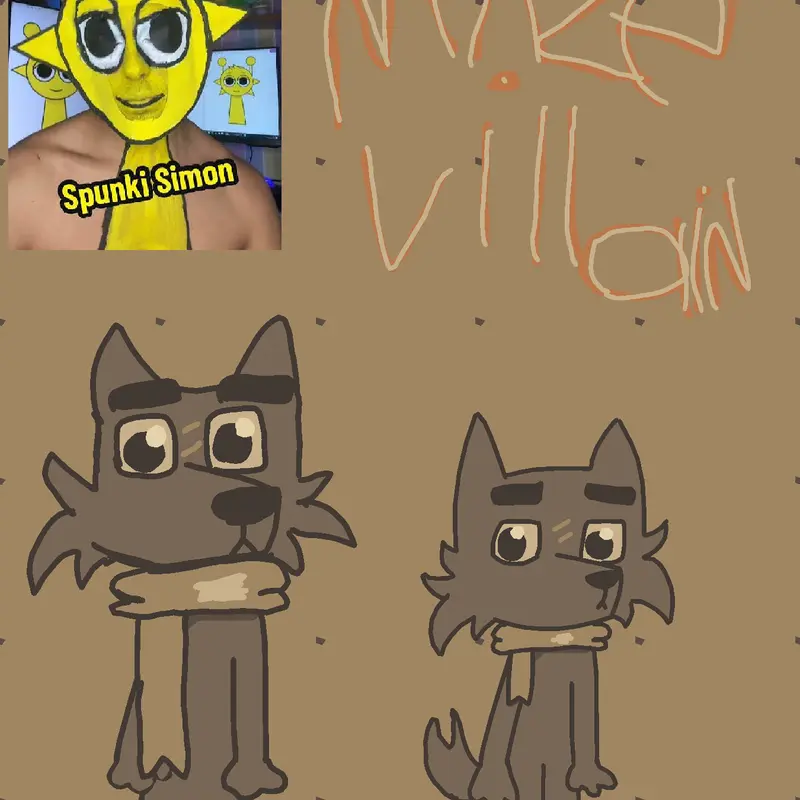 Maze villain draw by @charactherman