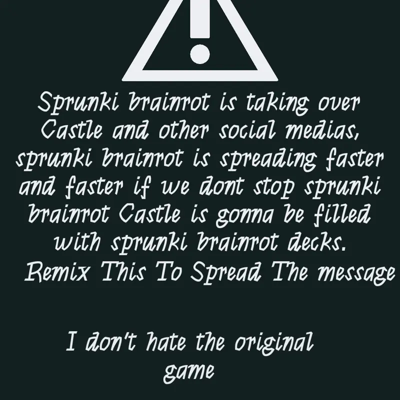 Game by @SPRUNKIHORROR