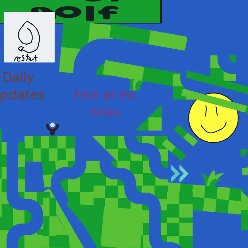 One shot golf by @totytoot