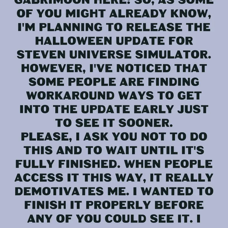 IMPORTANT NOTICE by @GABRIMOON