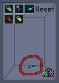 Slime ragdoll thing Added virus syringe 🦠...
