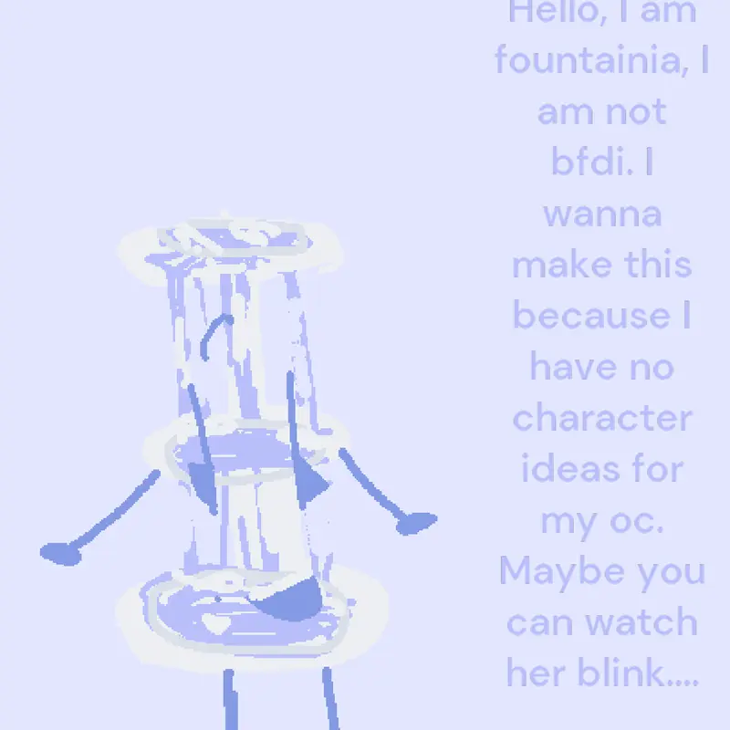My Oc Fountainia by @Fountainia