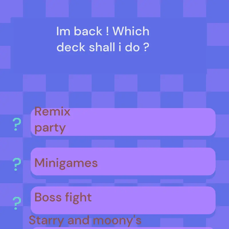 Game by @missdandelion