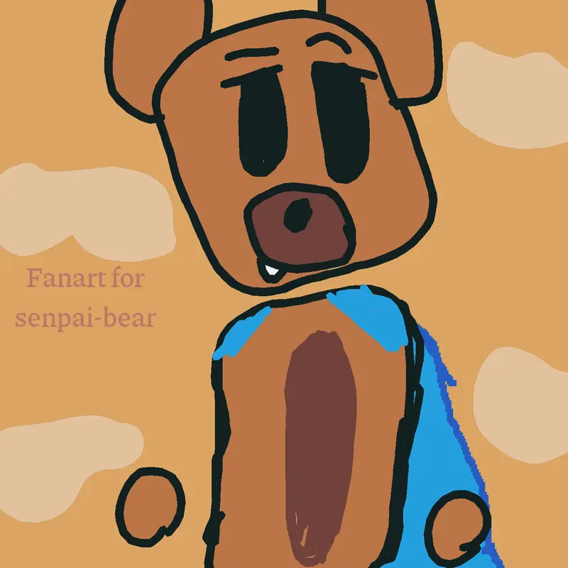 Senpai-bear by @Gael12_XD