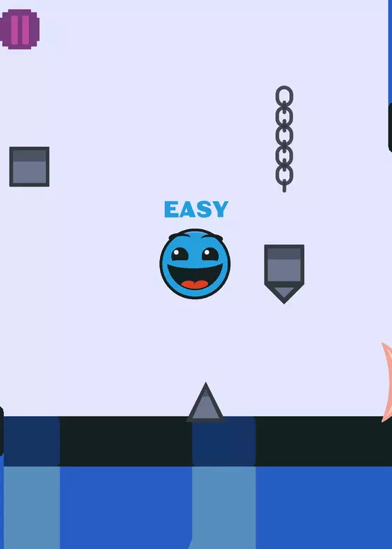 Geometry dash  untitled game by @isaac_rodrigues