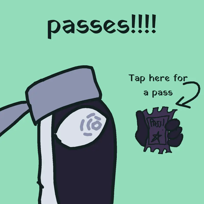 I can create passes!!!! by @Looper-Brazil