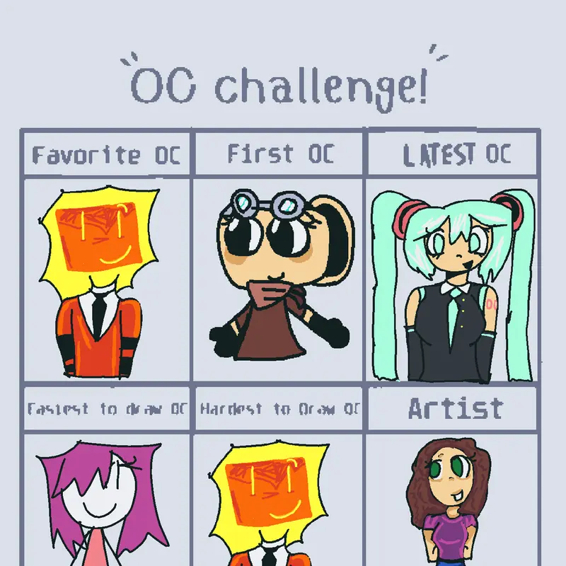 All my Oc by @M1ku-Chan