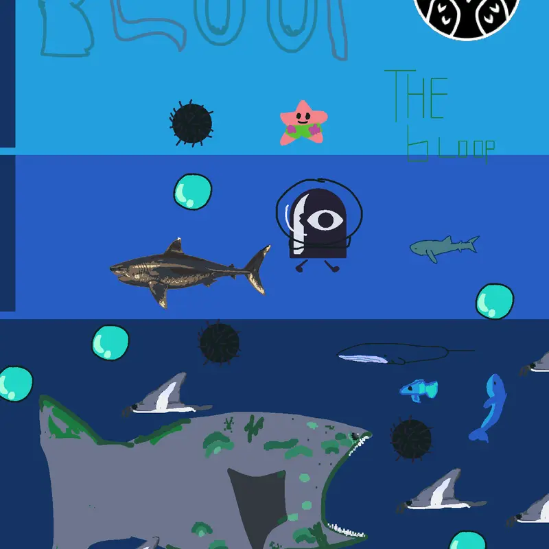 Bloop under water by @bluha