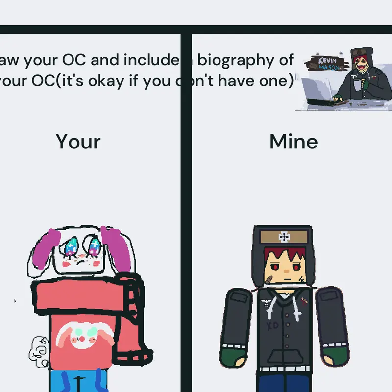 My oc (not my content I remix it)😅 by @ShanayaSippy