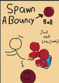 Spawn A Bouncy ball