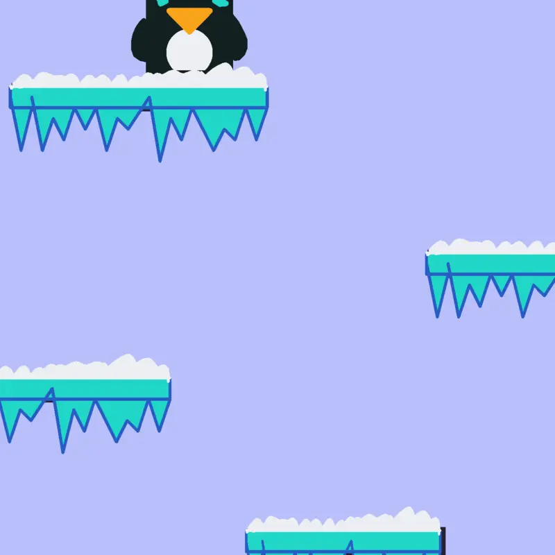 Penguin knock by @jKbsT89