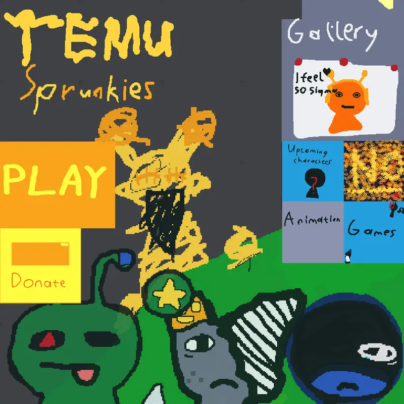 Heal Temu sprunkies by @pomni-s57