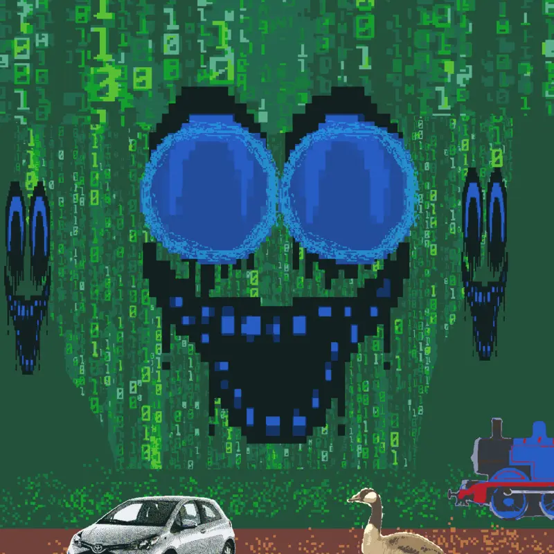 Toyota Yaris Thomas and the gooseceptor by @SaintPReese