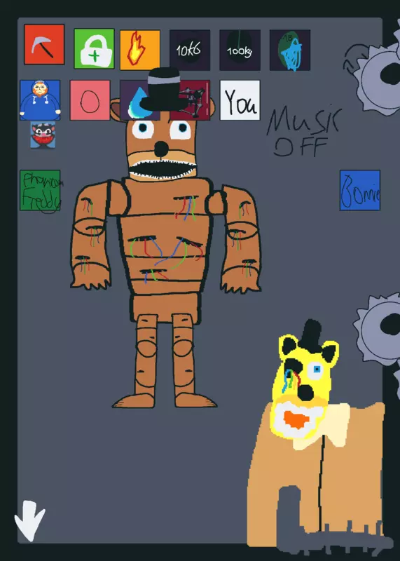 Fnaf ragdoll by @PVZking