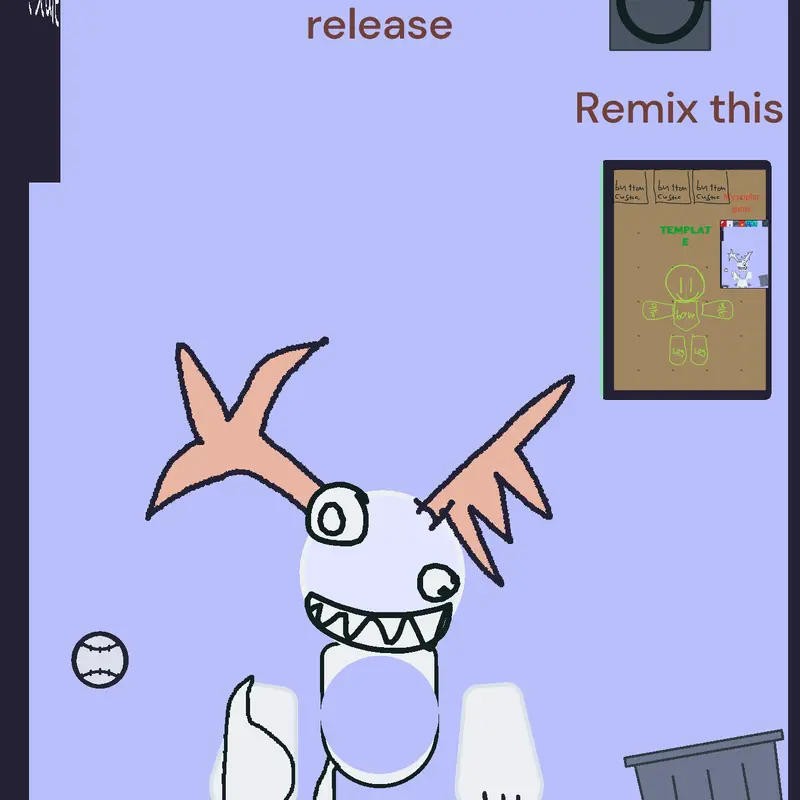 Mini anomaly/name: Michael koi by @intern_boy
