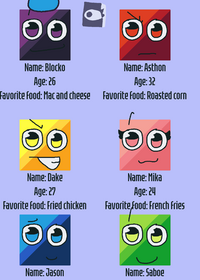 New characthers