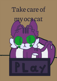 Take care of my other ocs cat