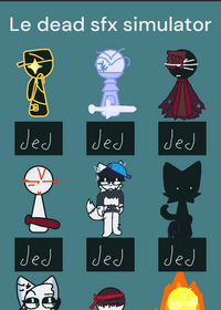 All BDR:FC characters death sound effect...