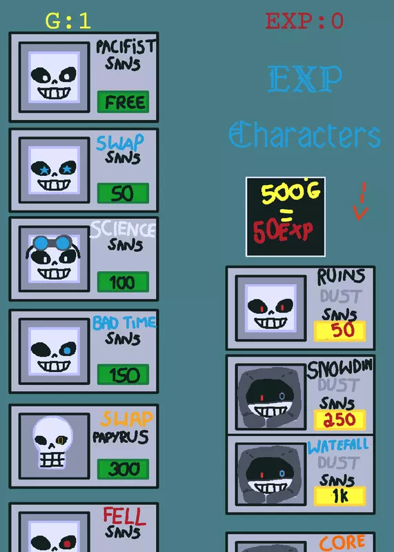 undertale: judgement day sans Multiverse by @slakkjk