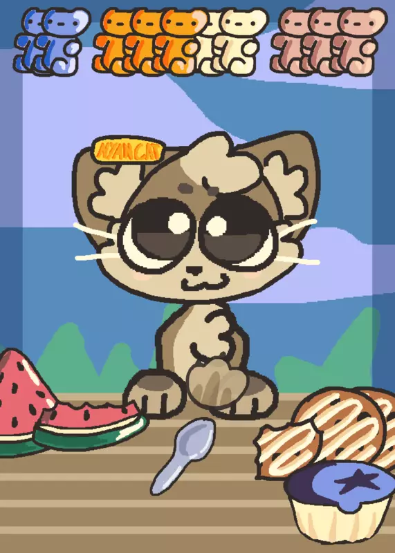 Asmr cat by @-nyan_cat