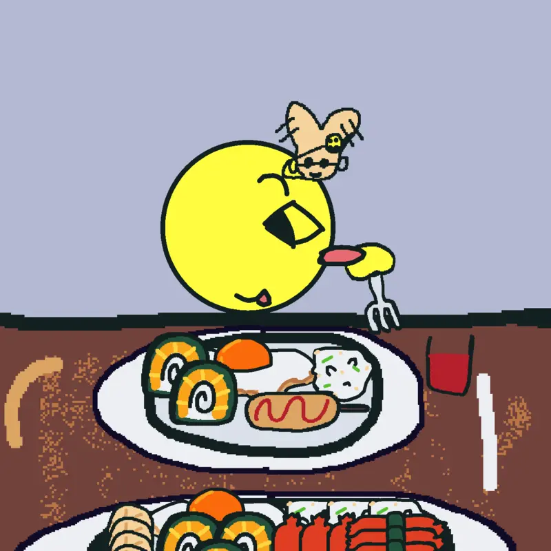mukbang!! by @starshow_yatta51
