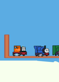 The Narrow Gauge engines go sledding!!!