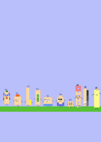 Numberblocks fraction