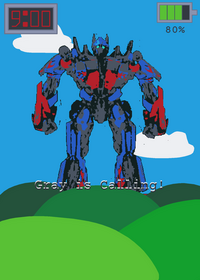 Optimus Prime bayvers