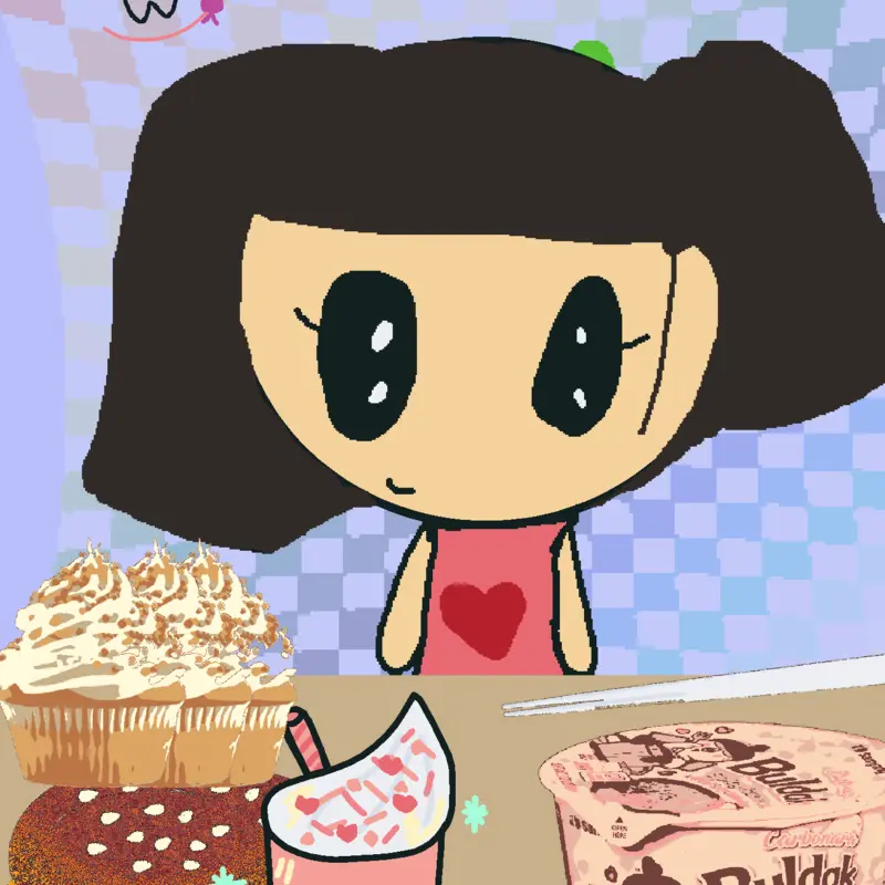 Miel mukbang yummy (do not copy!) by @MielIdos