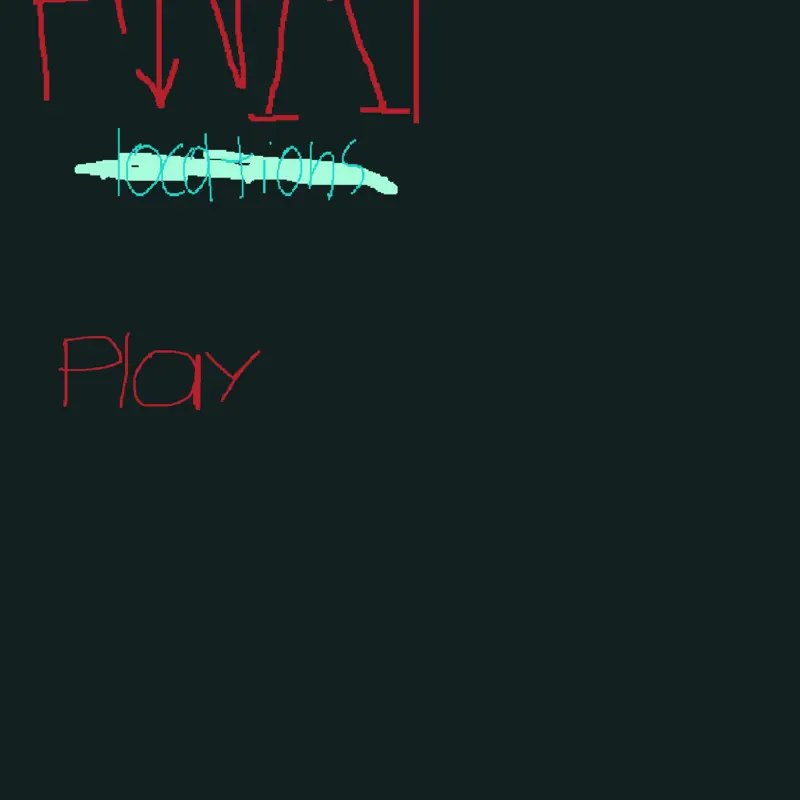 Fnaf locations by @jurassicchoas