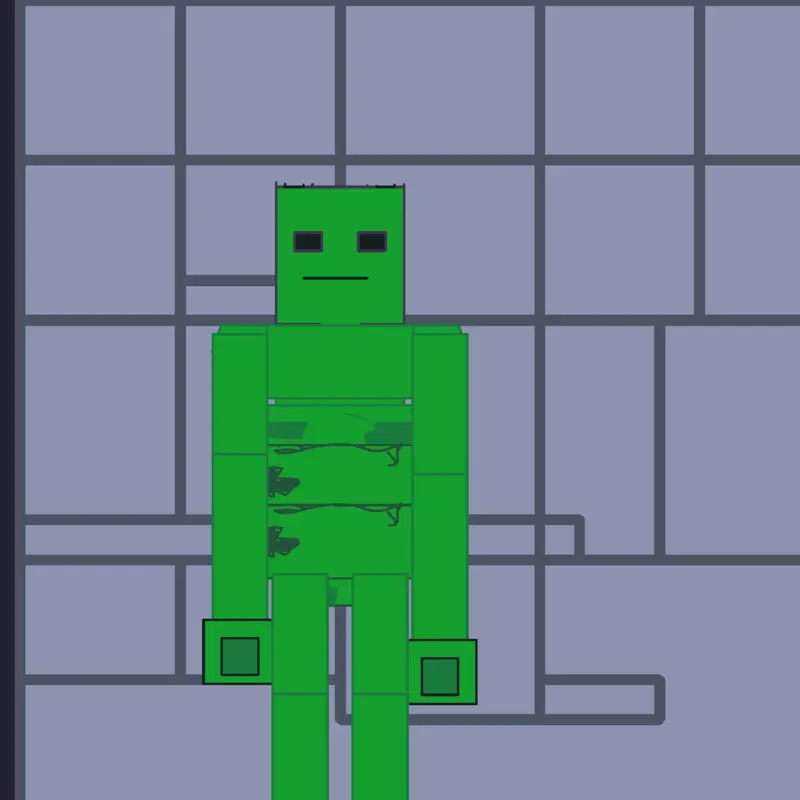 Melon sandbox ragdoll by @RosarioLopez