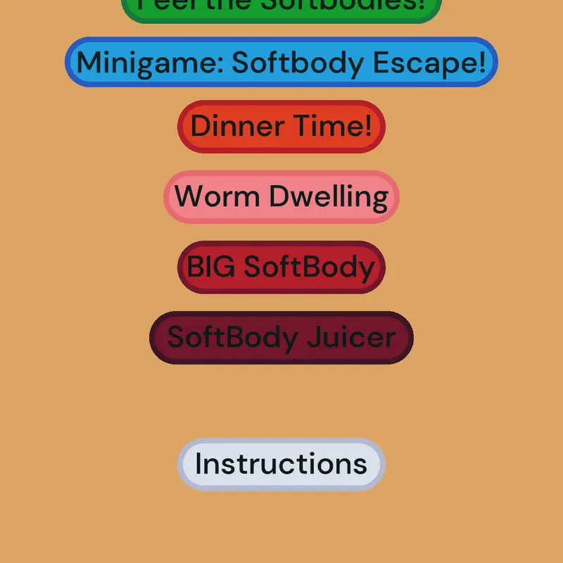 SoftBody Interactive Marathon! by @TomatoLand