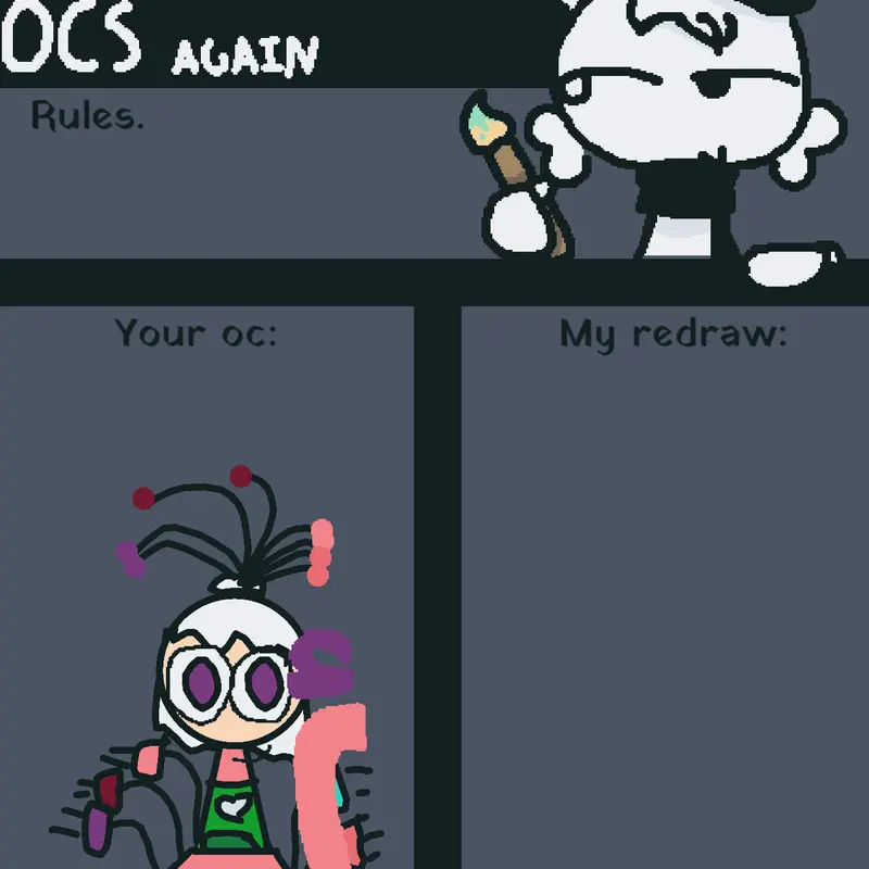 Redrawing ocs by @NZOASASNOGBonVTV