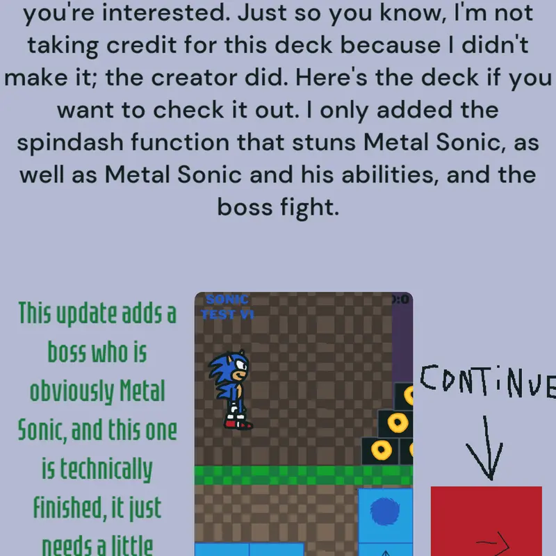 Sonic Vs Metal Sonic Race by @LuisKaboom