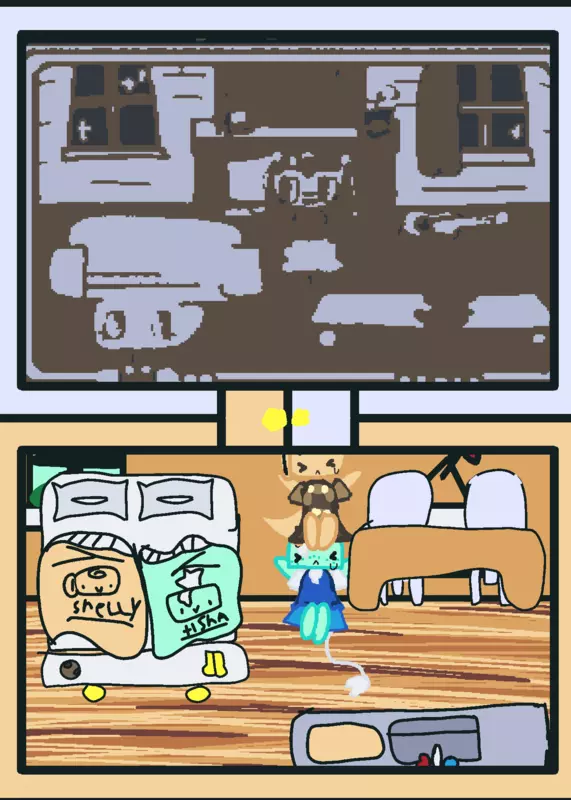 Tisha and Shelly dollhouse game play by @Cinnaa