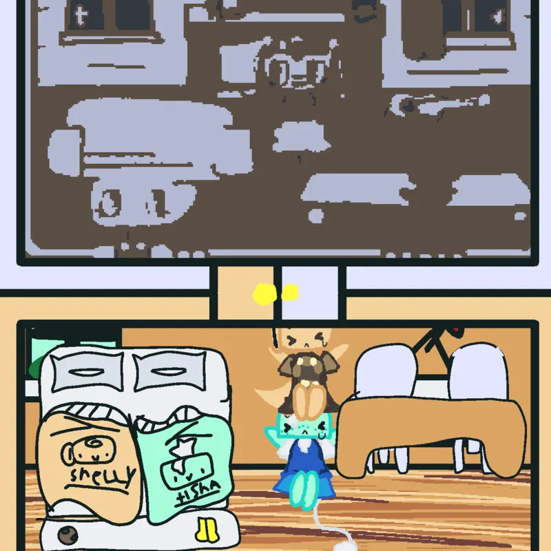 Tisha and Shelly dollhouse game play by @Cinnaa