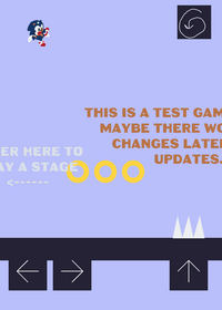 Segasonic the hedgehog testing