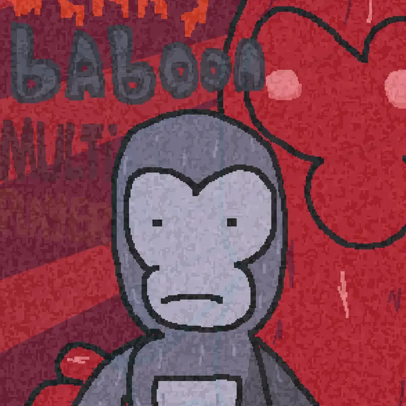 Scary baboon by @Nyckollas