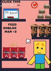 Feed roblox man :3 <33333